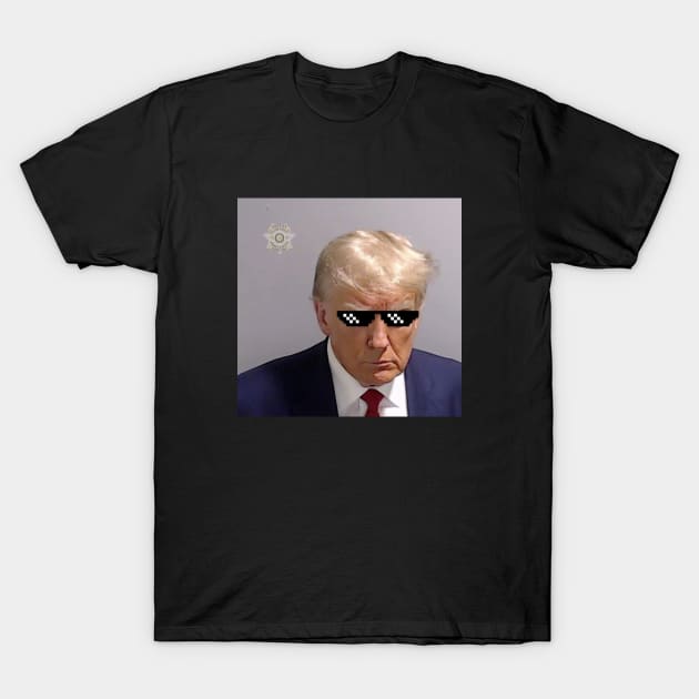 Trump Mugshot T-Shirt by YungBick